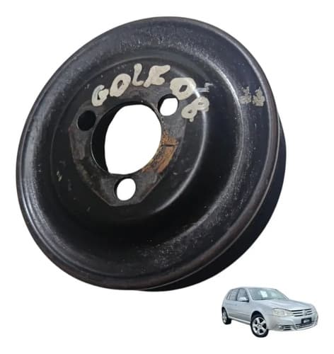 Polia Bomba Direção Hidráulica Vw Golf 1.6 2008 Original — foto 1 de 5
