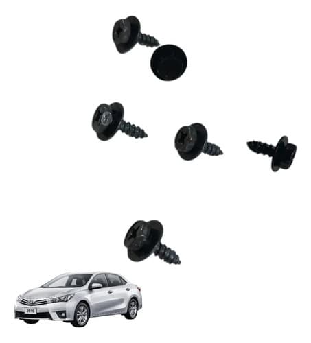 Parafusos Guia Para-choque Toyota Corolla Orig 2016 A 2019 — foto 1 de 6