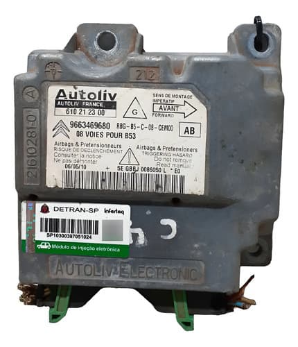 Módulo Impacto Citroën C4 Pallas 2.0 16v 2008/2011 — foto 1 de 7