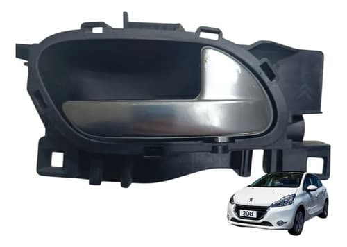 Maçaneta Porta Interna Dianteiro Dir Peugeot 208 1.5 2014 — foto 1 de 5
