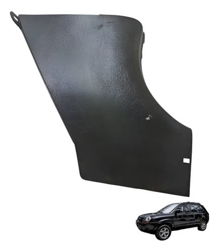 Acabamento Soleira Dianteir Direita Hyundai Tucson 2007/2013 Cinza — foto 1 de 7
