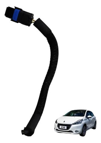 Plug Conector Lanterna Placa Lado Esq Peugeot 208 2014/15 — foto 1 de 6