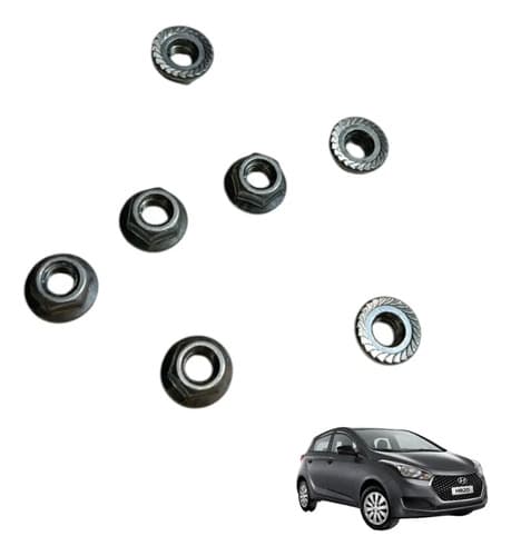 Kit Porca Parafuso Máquina Vidro Hyundai Hb20 1.6 2017 — foto 1 de 4