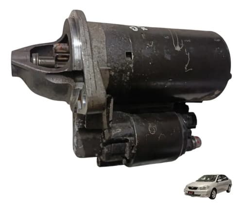 Motor Partida Arranque Toyota Corolla 1.8 16v 2007 Original — foto 1 de 5