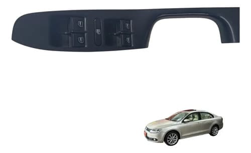 Botão De Comando Vidro Dianteiro Esquerdo Jetta 2012 — foto 1 de 5