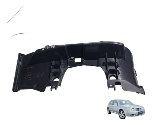 Moldura Inferior Coluna Direção Vw Golf Sportline 1.6 2008 — foto 1 de 6