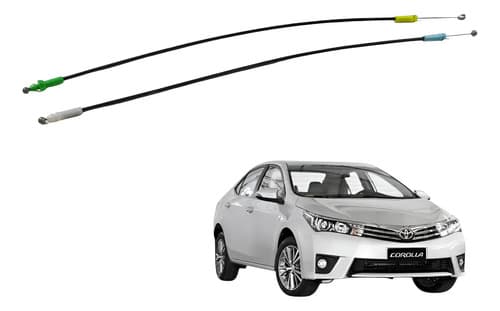 Cabos Fechadura Porta Diant. Esquerda Toyota Corolla 2014/15 — foto 1 de 6