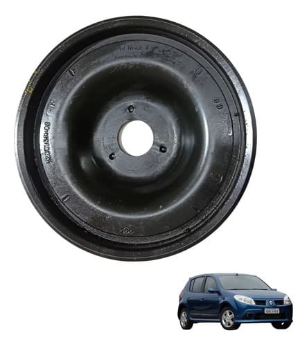 Polia Virabrequim Renault Sandero 1.6 2010/2011 Original — foto 1 de 5