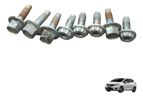 Parafusos Da Dobradiça Porta Traseira Esquerda Honda Fit 013 — foto 1 de 6