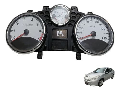 Painel Instrumentos Velocímetro Peugeot 207 1.4 2013 — foto 1 de 6