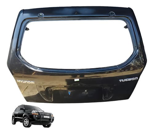 Tampa Traseira Hyundai Tucson Manual 2.0 2011 Preto — foto 1 de 6
