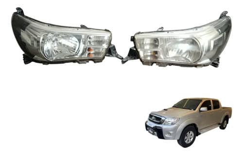 Par Faróis Dianteiro Toyota Hilux 3.0 2011 Original — foto 1 de 9