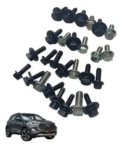 Kit Parafuso Capa Painel Chery Tiggo 5x Pro 2022 A 2024 — foto 1 de 6