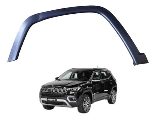 Moldura Para-lama Dianteiro Esquerdo Jeep Compass 1.3 2022 — foto 1 de 4