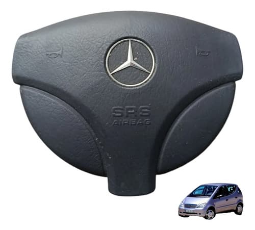 Bolsa Volante Segurança M Benz Classe A 1.6 1999 Original Preto — foto 1 de 6