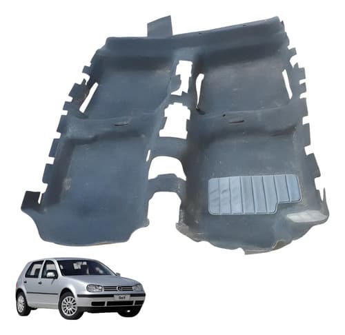 Forro Carpete Assoalho Volkswagen Golf 2002 Cinza — foto 1 de 7