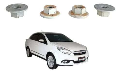 Porca Braço Tampa Porta-mala Grand Siena Fiat 2014 — foto 1 de 5