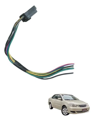 Plug Conector Botão Pisca Alerta Desembaçador Corolla 2007 — foto 1 de 6