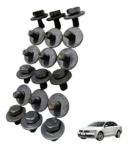 Kit Porca Parafuso Paralama Jetta Tsi 2016 — foto 1 de 6
