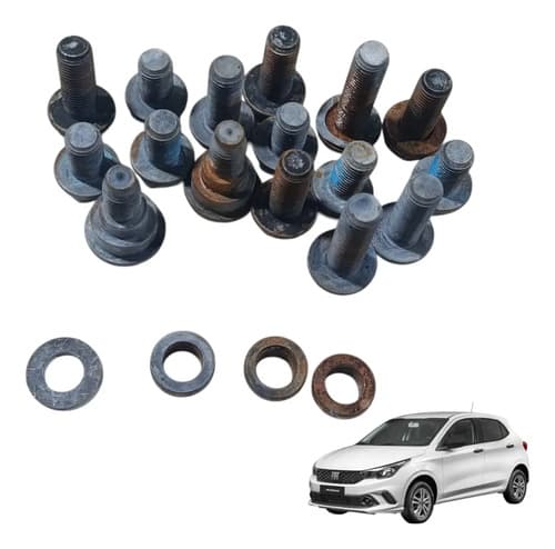 Jogo Parafusos Do Cinto Fiat Argo Original 1.0 2021 A 2023 — foto 1 de 5