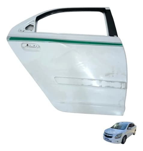 Porta Traseira Direita Gm Cobalt Lt 1.8 2013/2019 Original Traseira Direita — foto 1 de 5