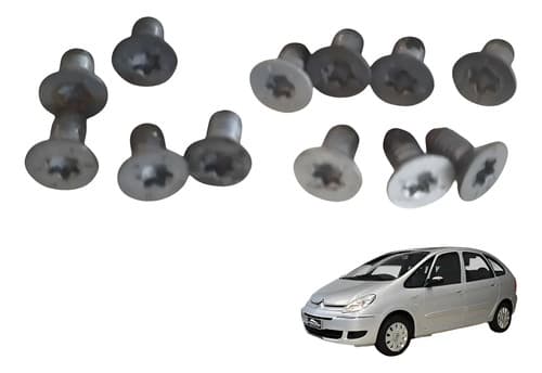 Parafusos Fechadura Porta Citroen Xsara Picasso 2008/2013 — foto 1 de 6