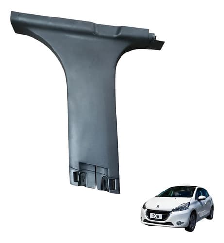 Moldura Coluna Interna Esquerda Peugeot 208 1.5 2014/2015 — foto 1 de 6
