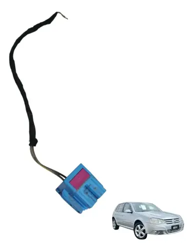 Plug Conector Esq Tomada Ligação Vw Golf Sportline 2008 — foto 1 de 5