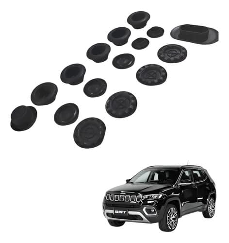 Tampão  Jeep Compass 1.3 Flex Turbo 2022 Preto — foto 1 de 6