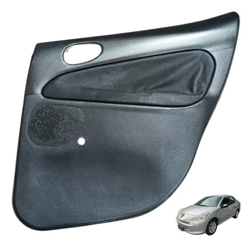 Forro Porta Tras Direita Peugeot 207 Passion 1.4 2013 — foto 1 de 6
