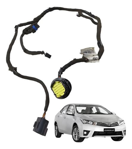 Chicote De Porta Dianteira L.e Toyota Corolla 2.0 2014/15 — foto 1 de 6