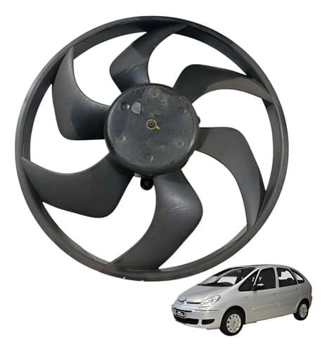 Ventoinha Com Motor Citroen Xsara Picasso 2008 A 2013 — foto 1 de 7