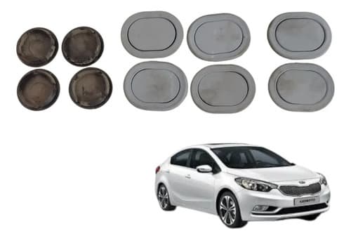 Borrachas Vedação Chassi Interna Kia Cerato 2014 — foto 1 de 5