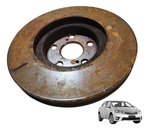 Disco Freio Ventilado Dianteiro Toyota Corolla 2.0 2014/15 — foto 1 de 5