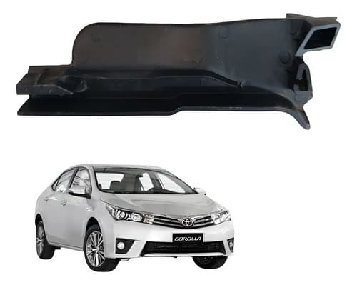 Acabamento Interno Retrovisor Direito Toyota Corolla 2014/15 Preto — foto 1 de 6
