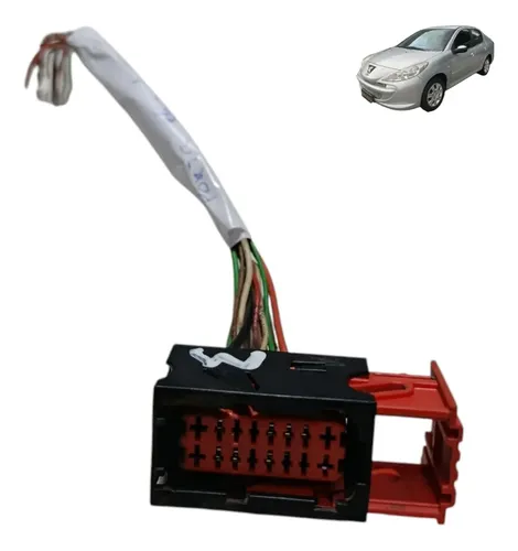 Plug Conector Porta Diant Dir Peugeot 207 Passion 1.4 2013 — foto 1 de 6