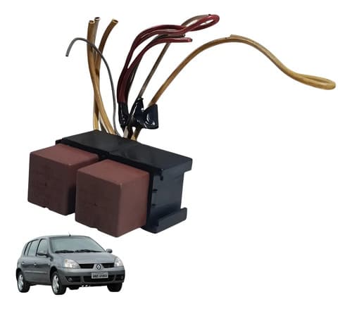 Plug Rele Auxiliar Renault Clio 1.6 16v 2006 — foto 1 de 6