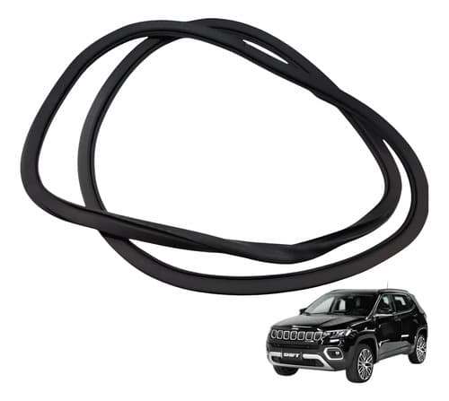 Borracha Guarnição Dianteiro Direito Jeep Compass 1.3 2022 Preto — foto 1 de 5