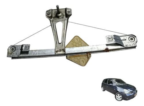 Máquina Vidro Porta Tras Esquerda Renault Clio 1.6 2006 — foto 1 de 6