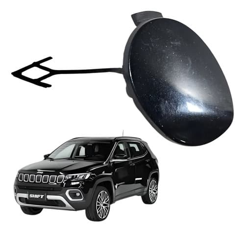 Tampa Reboque Parachoque Dianteiro Jeep Compass 2022 — foto 1 de 7