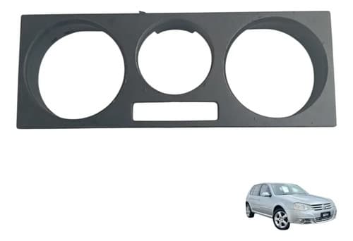 Moldura Comando Ar Condicionado Vw Golf Sportline 1.6 2008 — foto 1 de 5