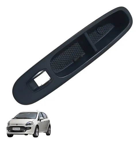 Moldura Botão Vidro Dianteiro Direito Fiat Punto 2012/2014 — foto 1 de 6