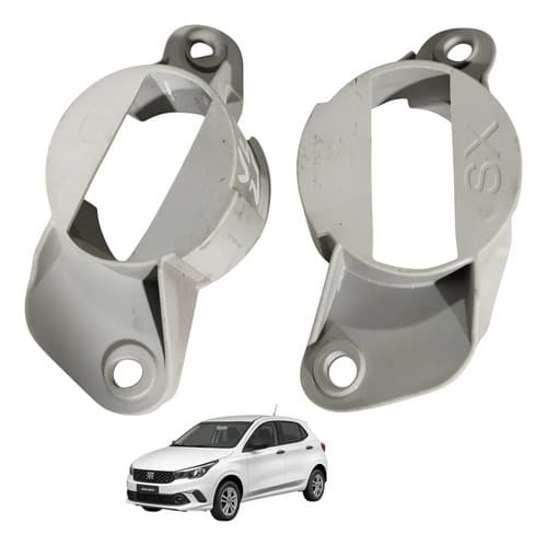 Par Suporte Tweeter Coluna Porta Fiat Argo 2018 A 2021 — foto 1 de 6