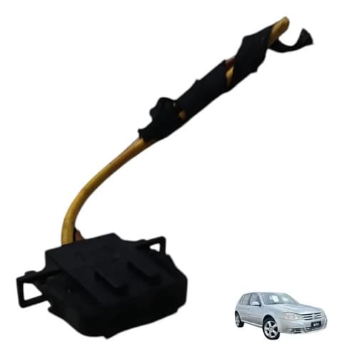 Plug Conector Sup Esq Caixa Evaporadora Vw Golf 1.6 2008 — foto 1 de 5