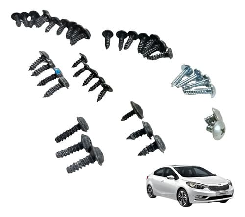 Kit Parafusos Da Capa Do Painel Kia Cerato 1.6 2014 — foto 1 de 5