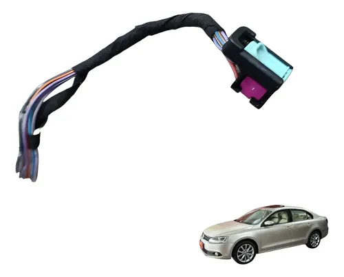 Plug Conector Alavanca Trambulador Vw Jetta 2.0 2012 — foto 1 de 4