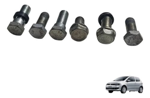 Kit Parafusos Cinto Traseiro Vw Fox 1.0 2010/2011 Original — foto 1 de 6
