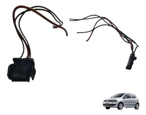 Plug Conector Lanterna Teto Volkswagen Fox 1.0 2010/2011 — foto 1 de 5