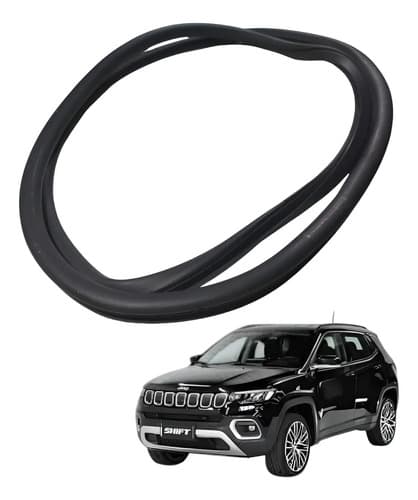 Borracha Vedação Porta Traseira L.e Jeep Compass 1.3 2022 Preto — foto 1 de 6