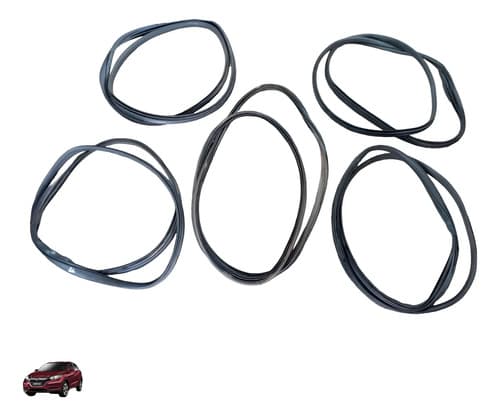 Jogo Borracha Portas E Tampa Traseira Honda Hrv 2015/2020 — foto 1 de 5